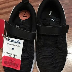 Toddler boy Puma sneakers-NEVER WORN
